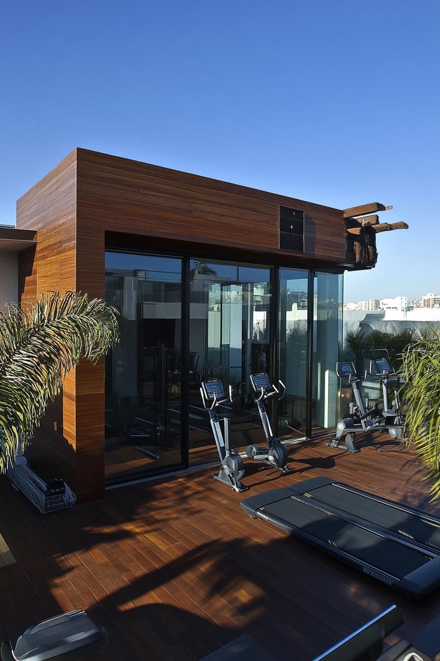 Open-Air Fitness Zone With Yoga Mats - photo 3