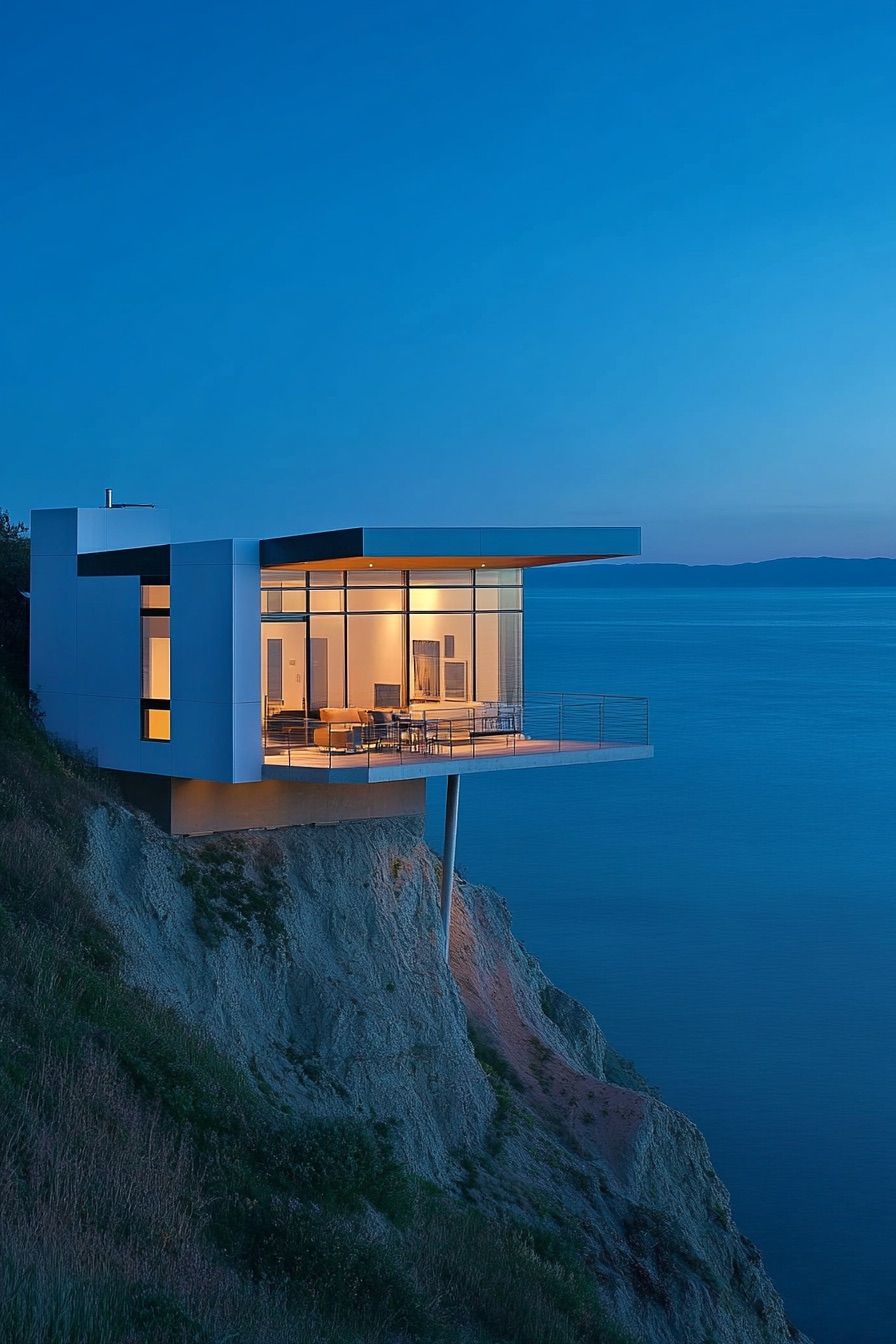 Split-Level Home With Cliffside Elevator - photo 2