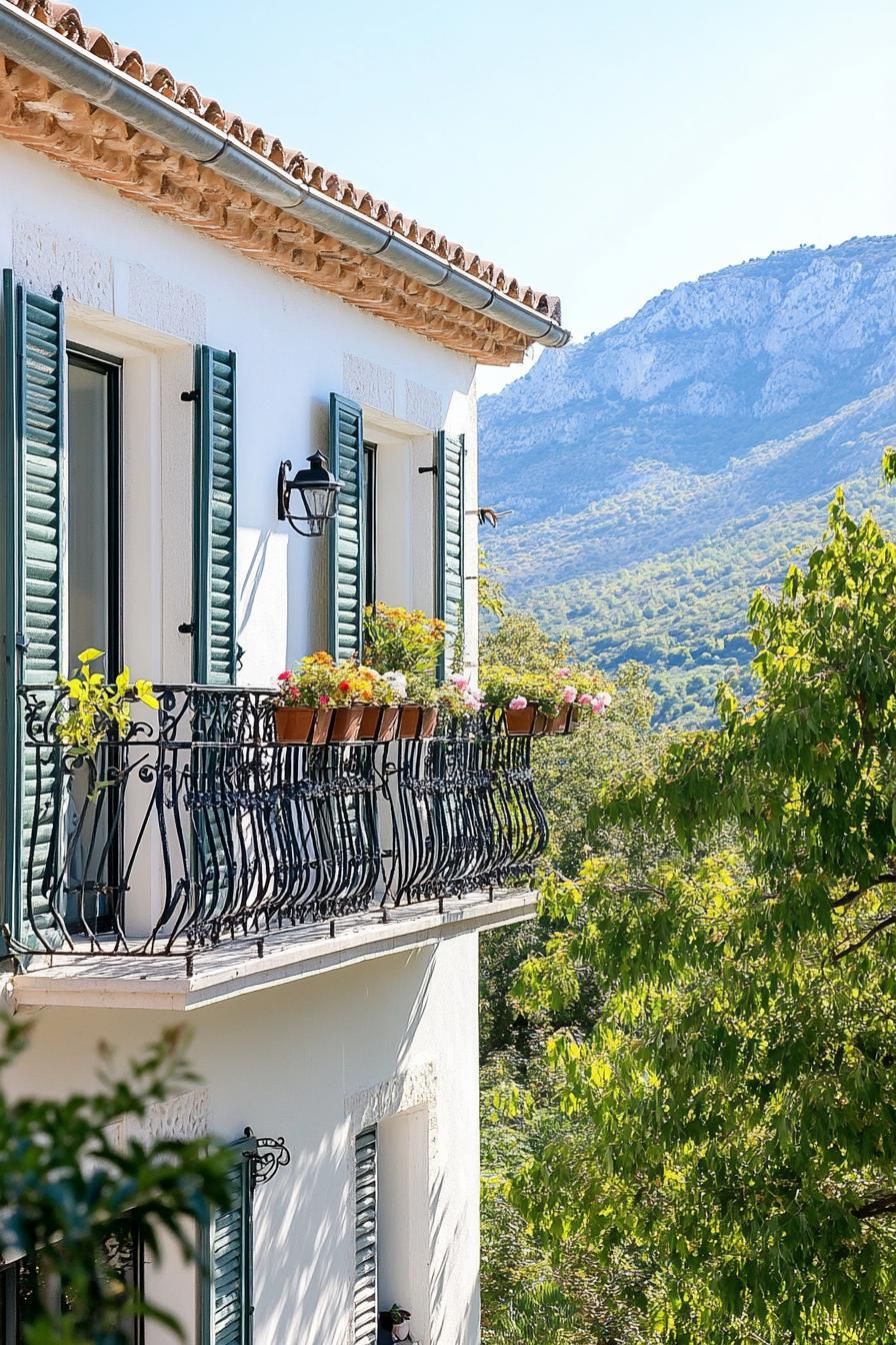 Ornate Wrought Iron Balconies - photo 2