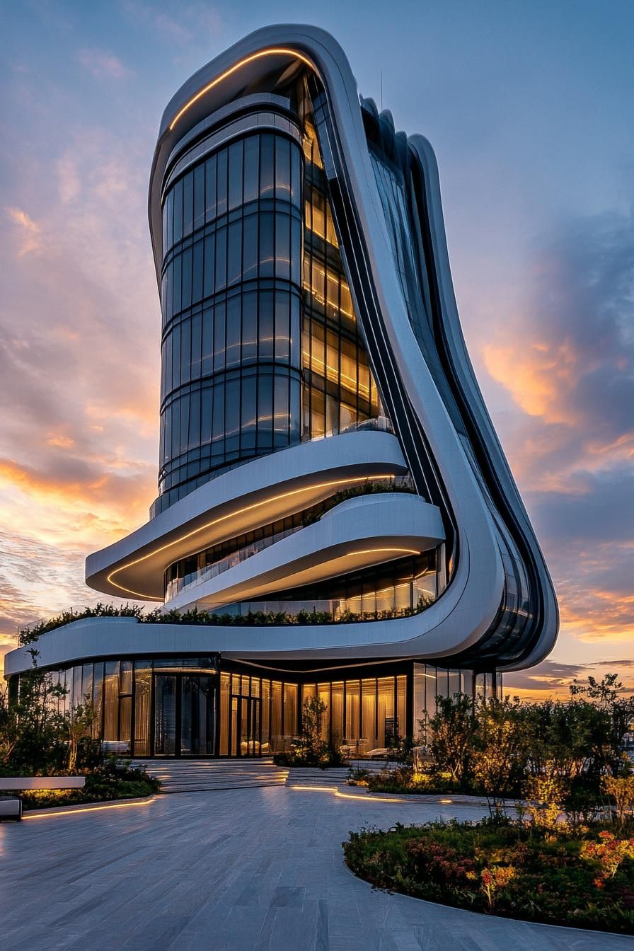 Floating Sky Terraces for Modern Mansions - photo 3