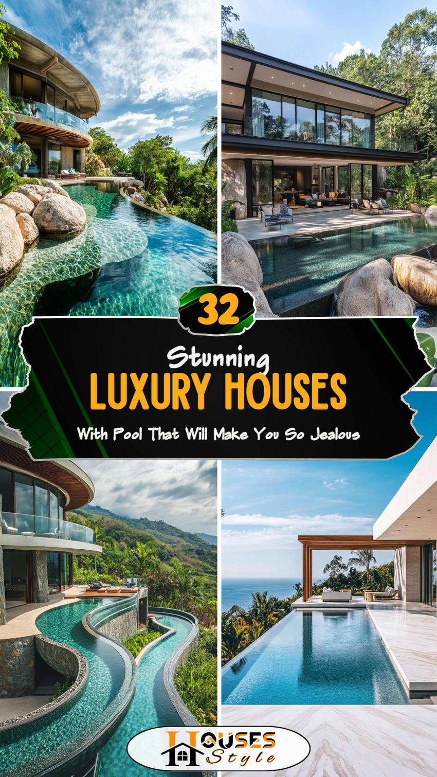 32 Luxury Houses with Pool That Will Make You So Jealous
