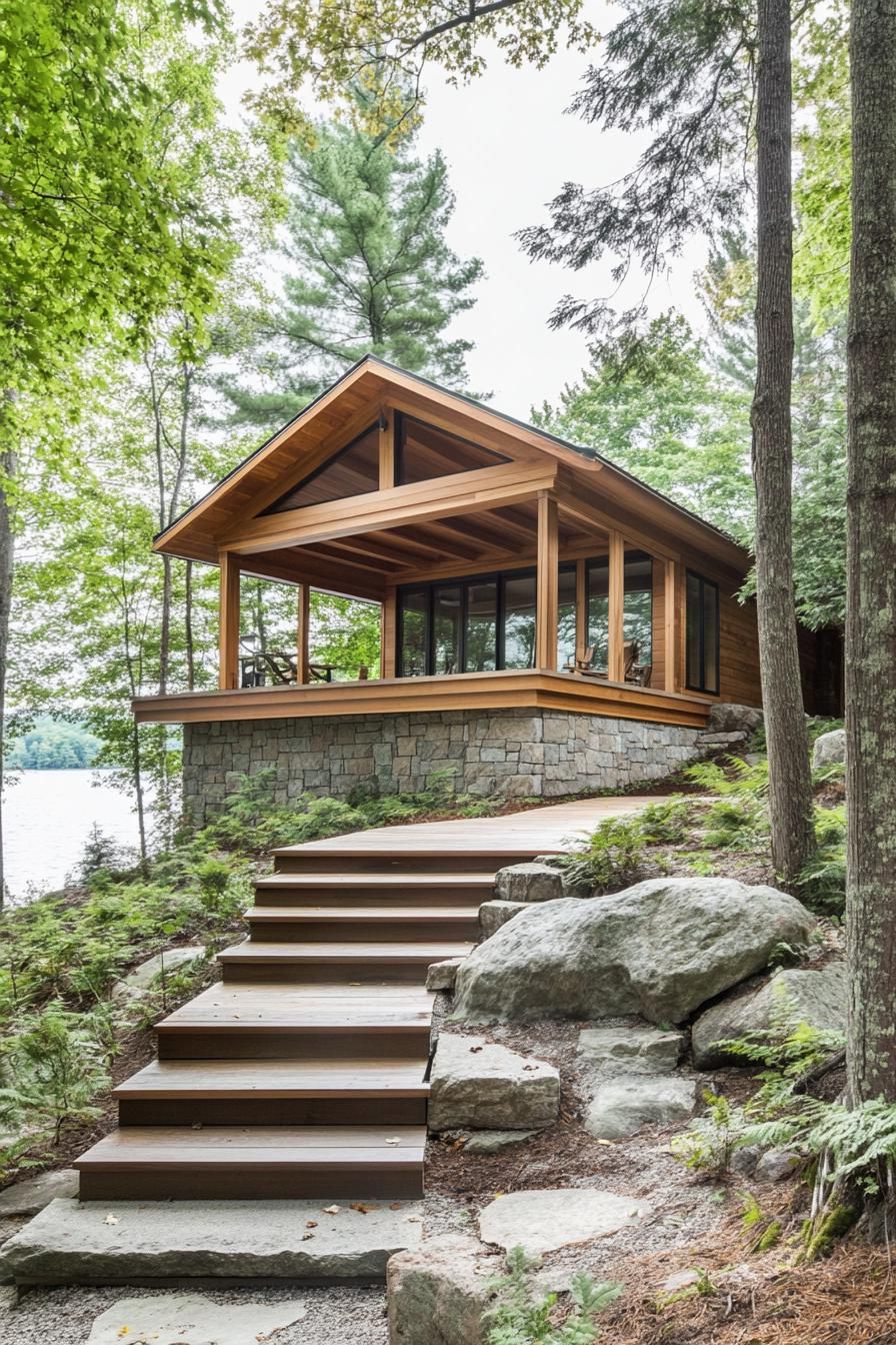 Cozy Forest Lodge Getaway