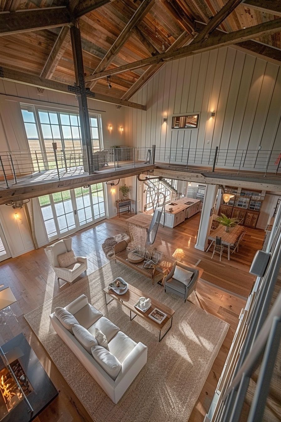 Open-concept Living Areas
