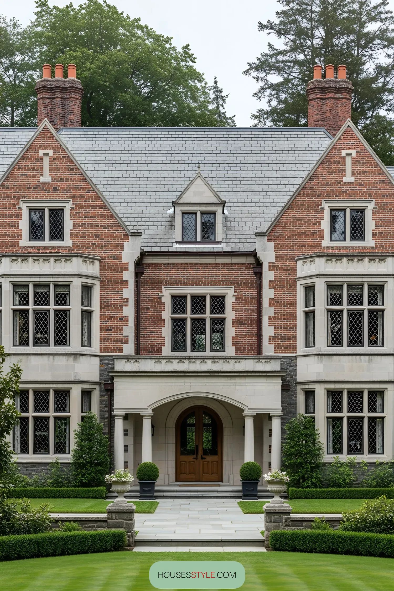 A Stately Home in a Green Landscape