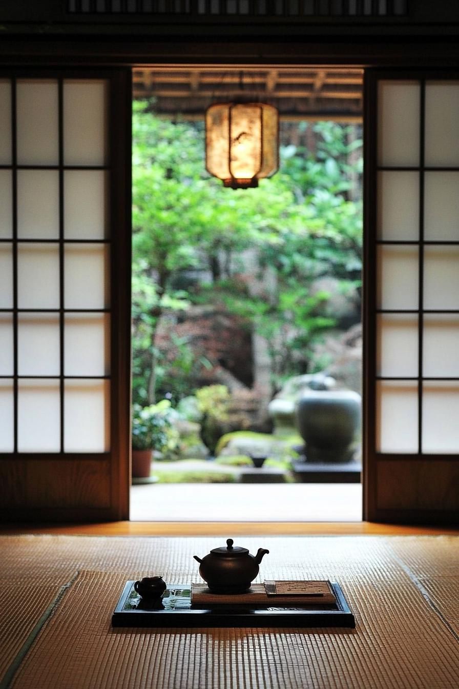 A Traditional Tea Ceremony Space