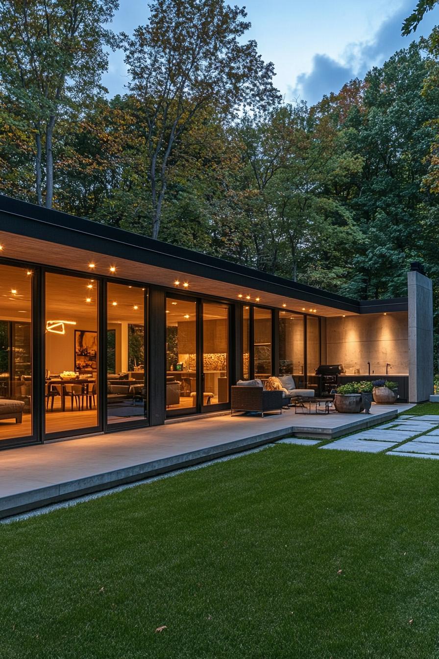 Modern Flair at Twilight