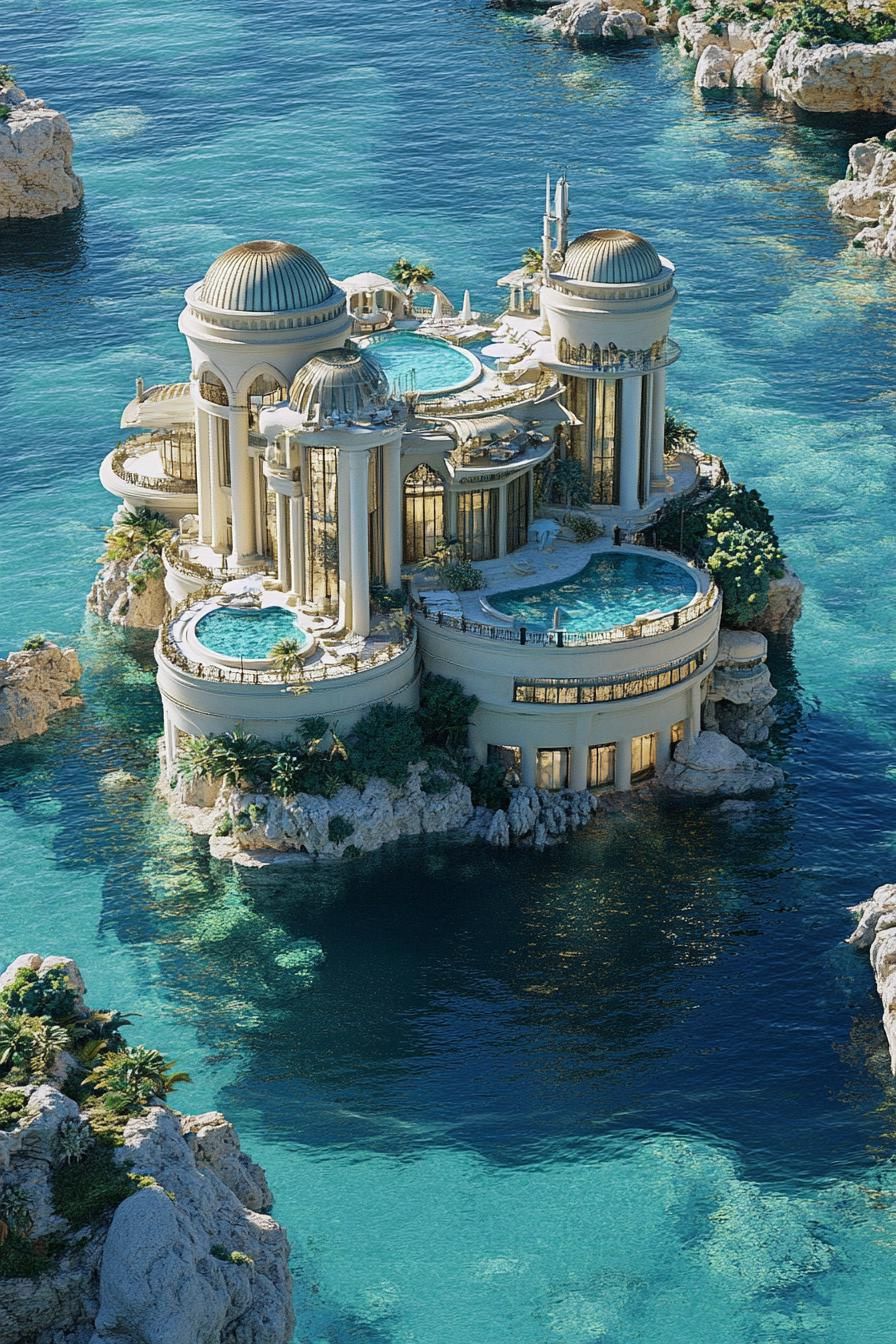 Underwater Mansion With Ocean Views
