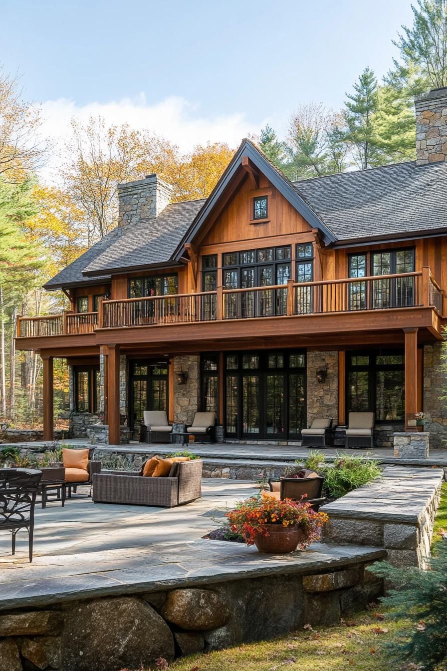 Timber Frame Colonial Revival Homes - photo 3