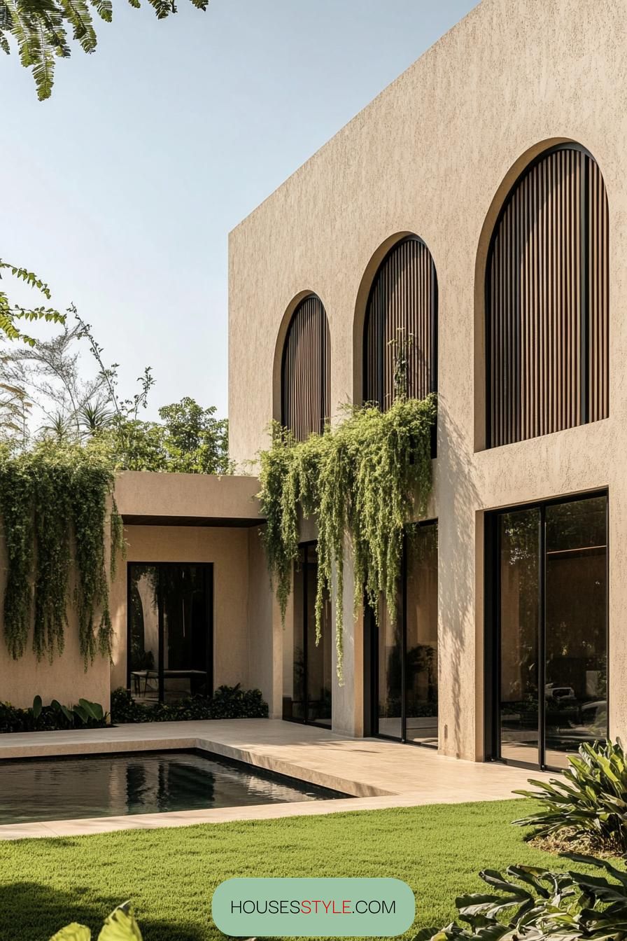 Arch Affair Where Greenery Gleams