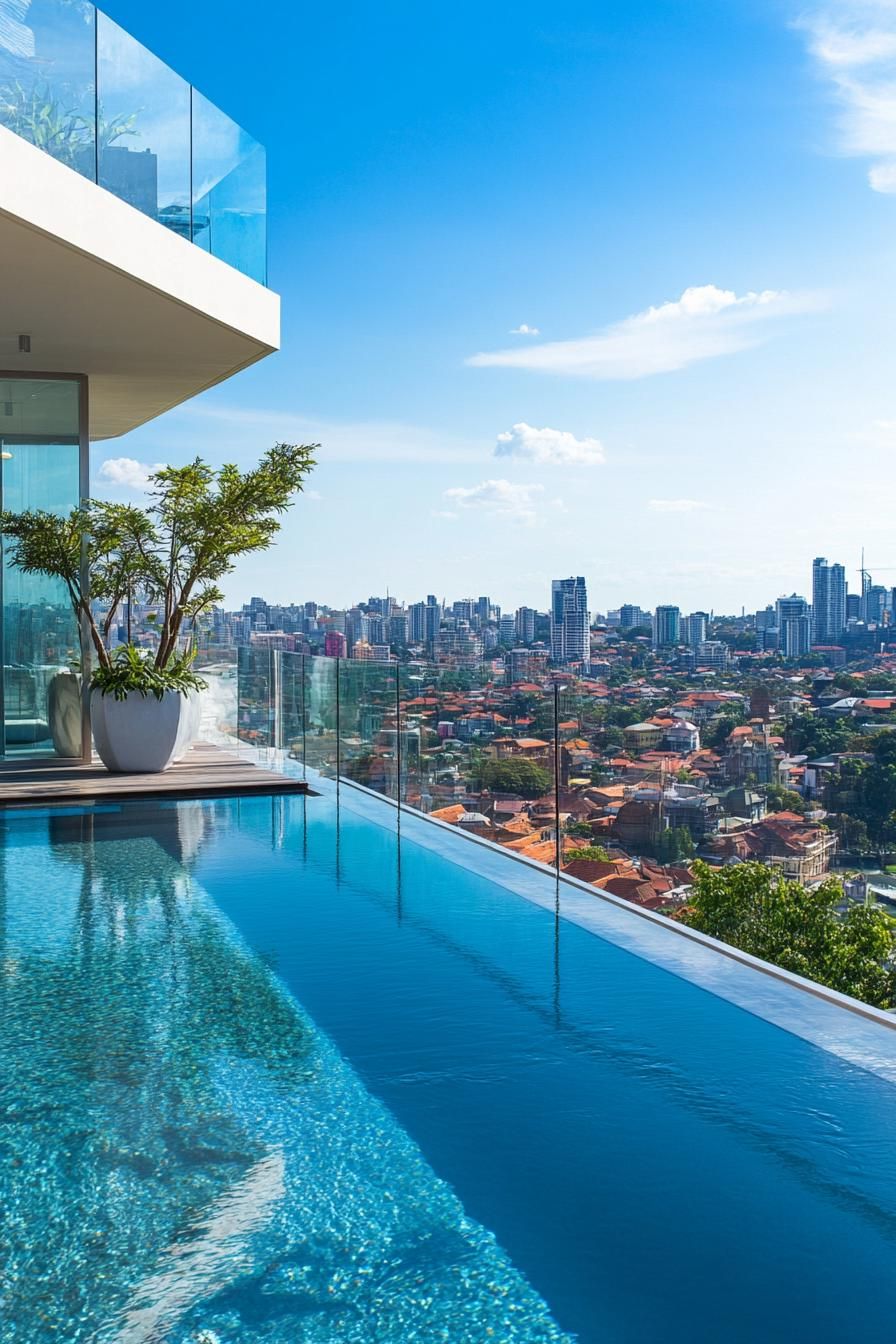 Rooftop Pool Enclosed in Glass - photo 2