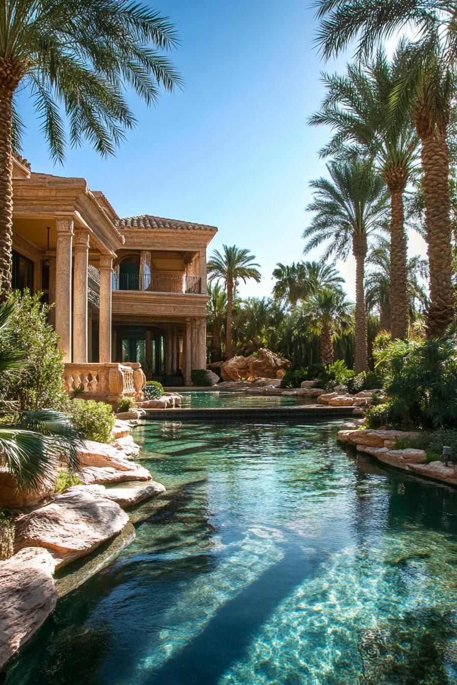 Desert Oasis Home With Private Lagoon
