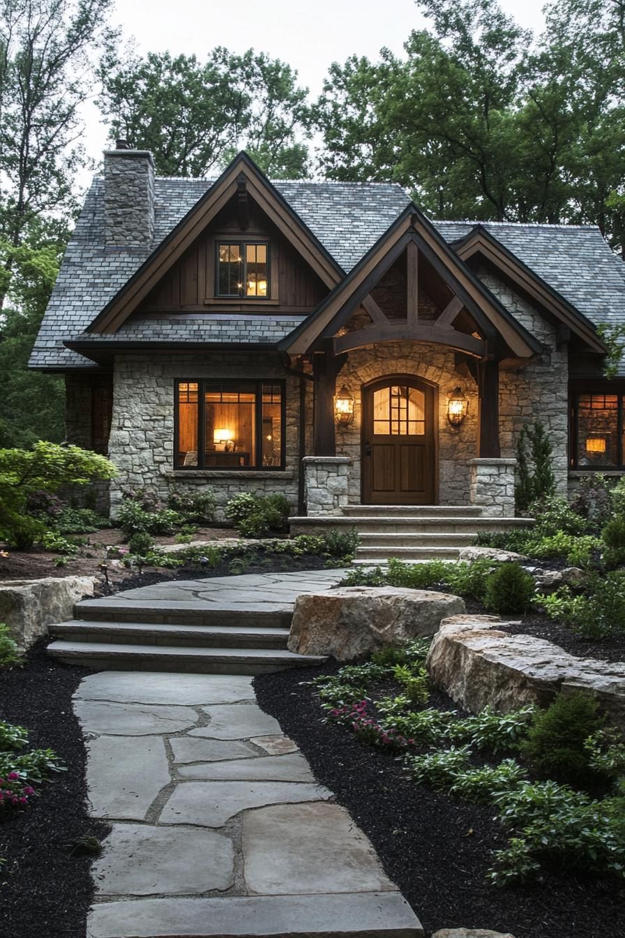 31 Lovable Craftsman Houses and Their Exterior Designs - photo 31