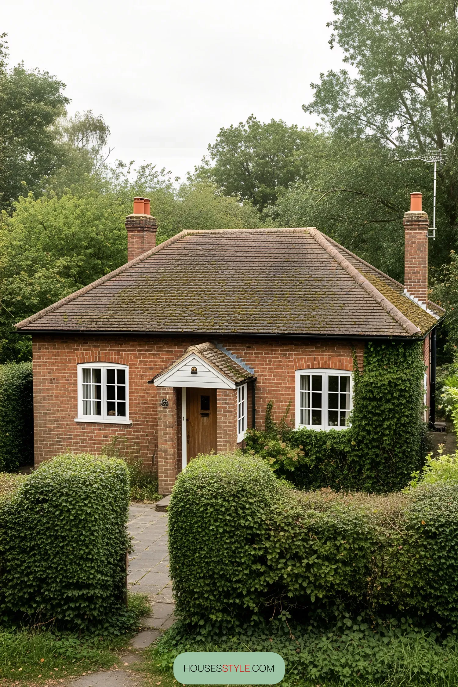 A Brick Bungalow Full of Old-World Charm