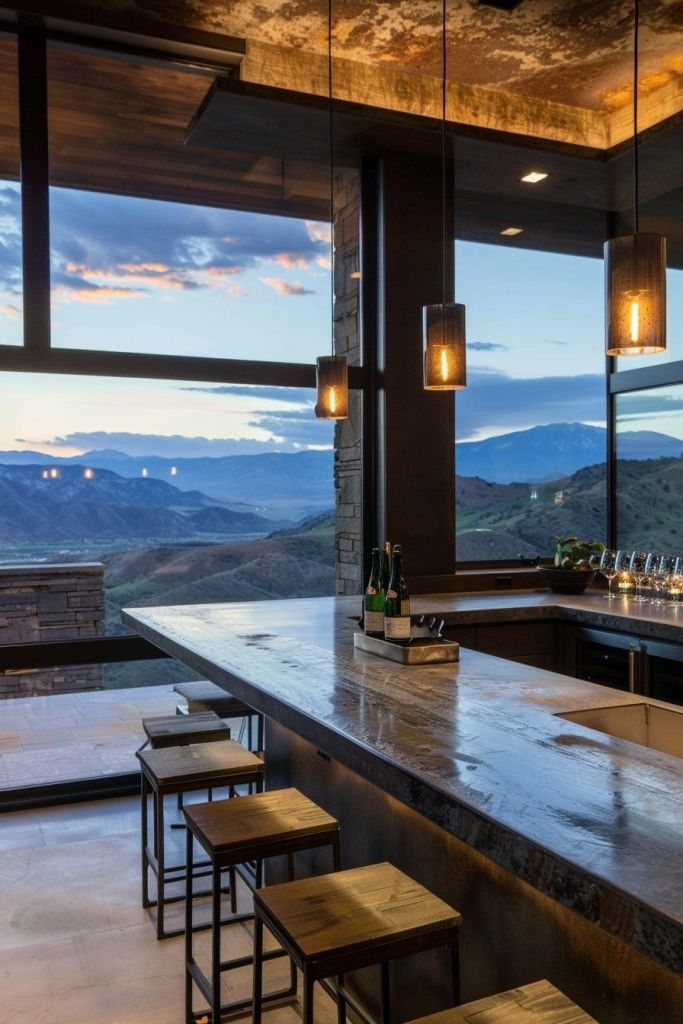 A Breakfast Bar Facing the Scenery - photo 4