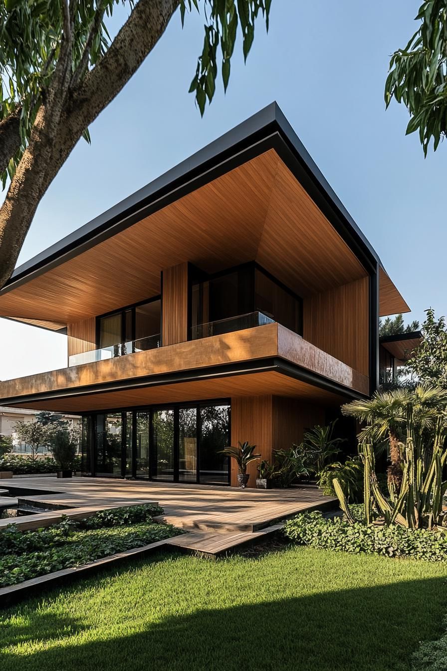 Wood Cladding With Deep Eaves and Overhangs - photo 4