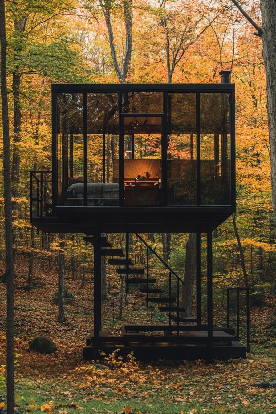 A Clear Sanctuary Reimagining the Treehouse