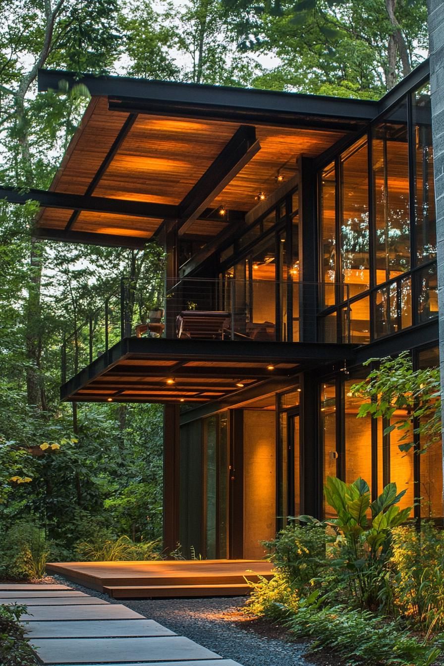 Steel Beams Paired With Wooden Accents - photo 2