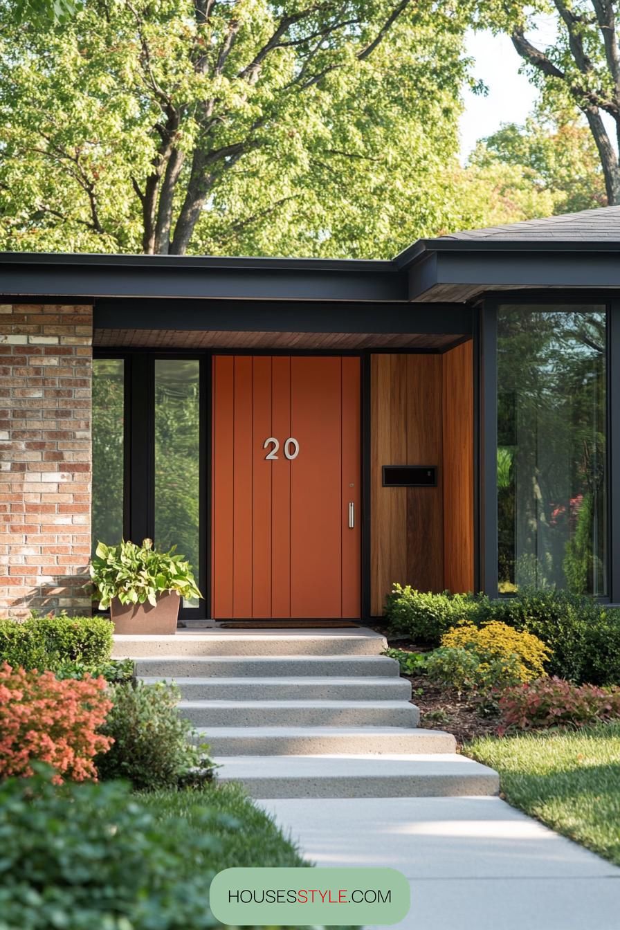Simple, Modern House Numbers