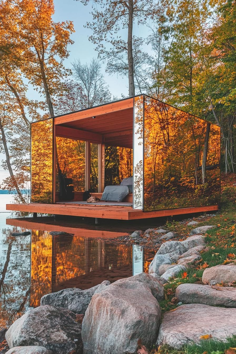 A Reflective Escape Among Autumn Colors