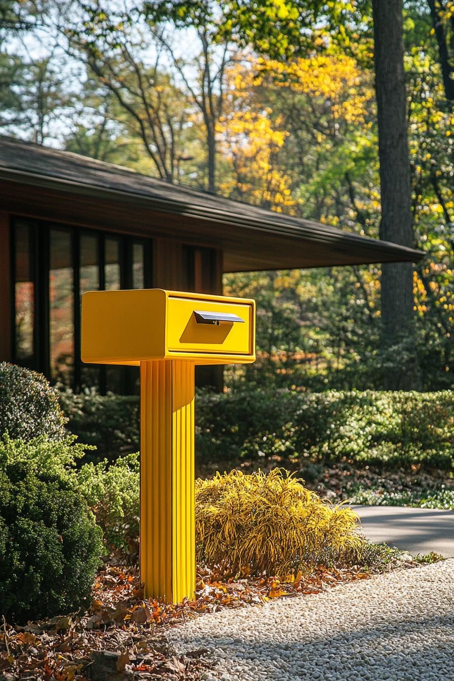 Bright, Bold Statement Mailbox Ideas