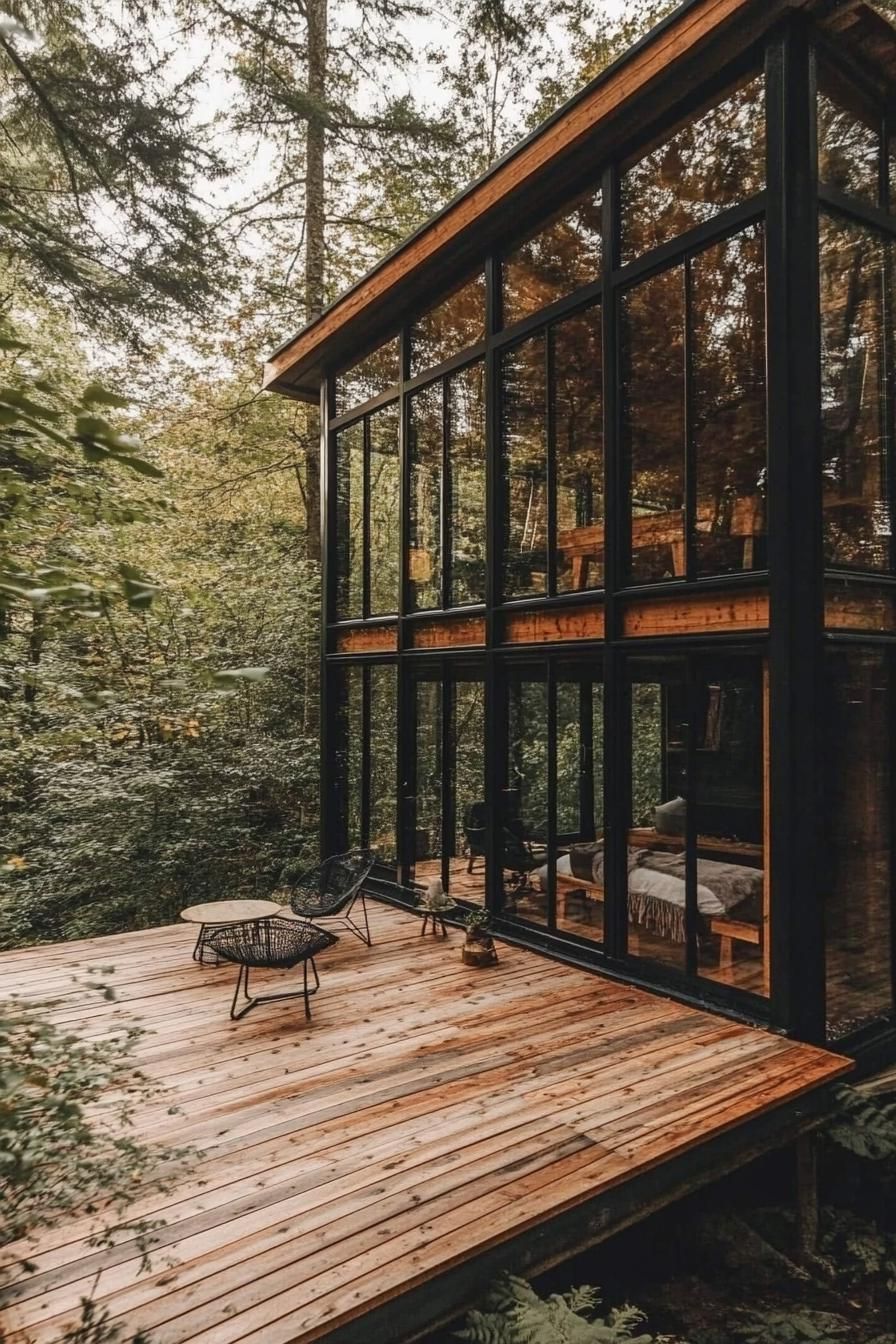 Woodland Glass House Retreat