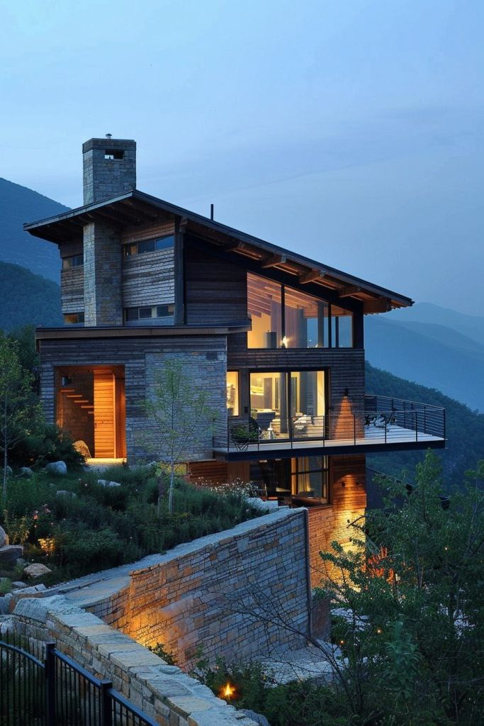 Blending Stone and Wood