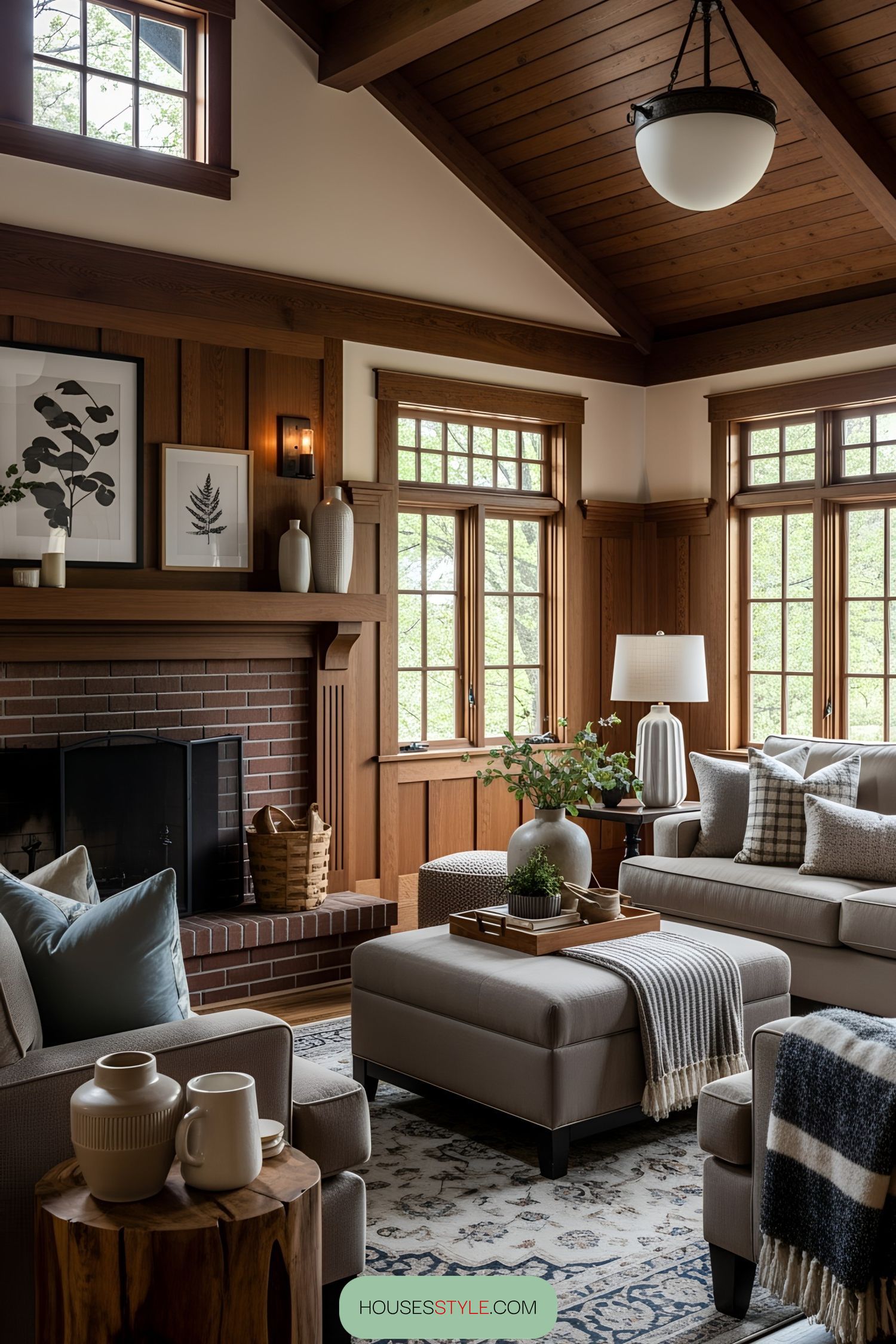 A Living Room Built for Comfort