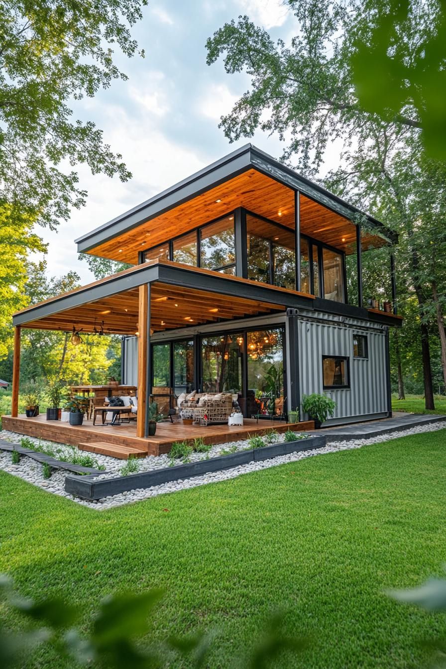 A Contemporary Container Home Escape