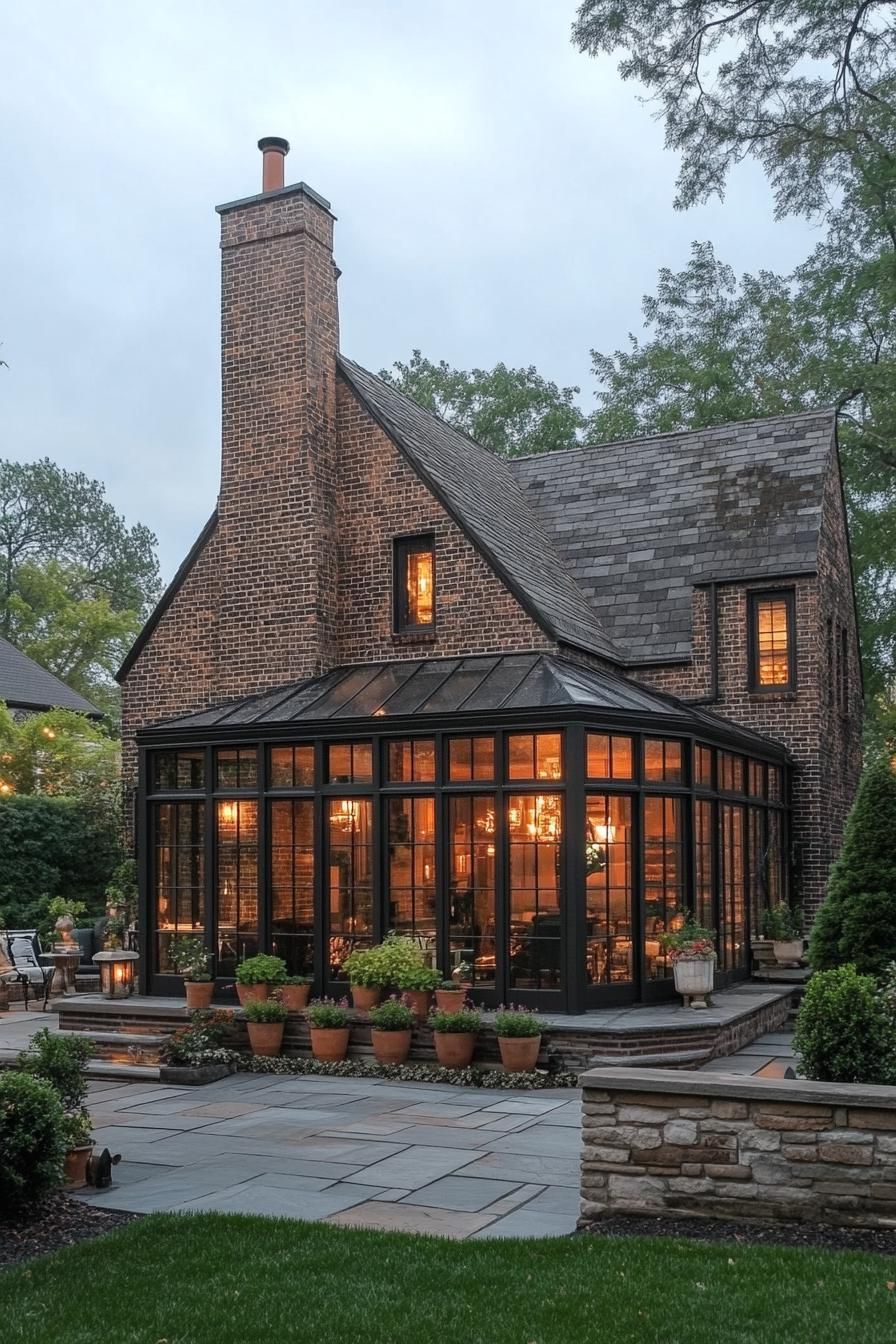 Natural Stone Columns on a Wrap-around Porch - photo 2