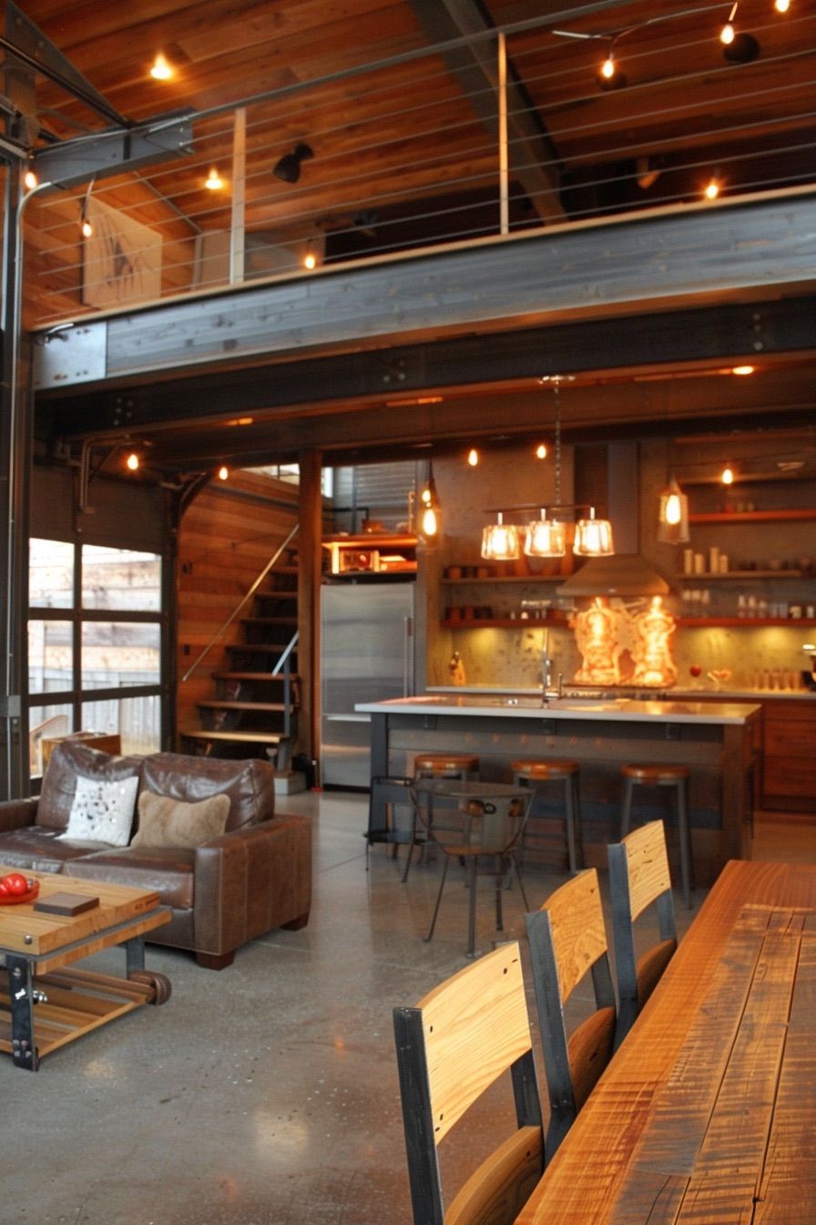 Open Loft-style Interiors - photo 3
