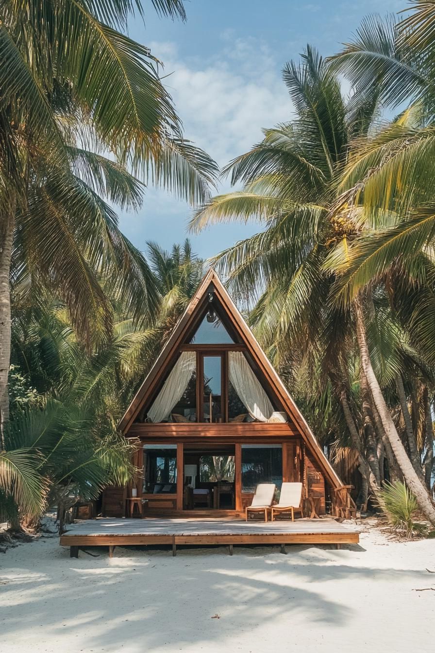 An A-Frame Retreat With Beachside Charm