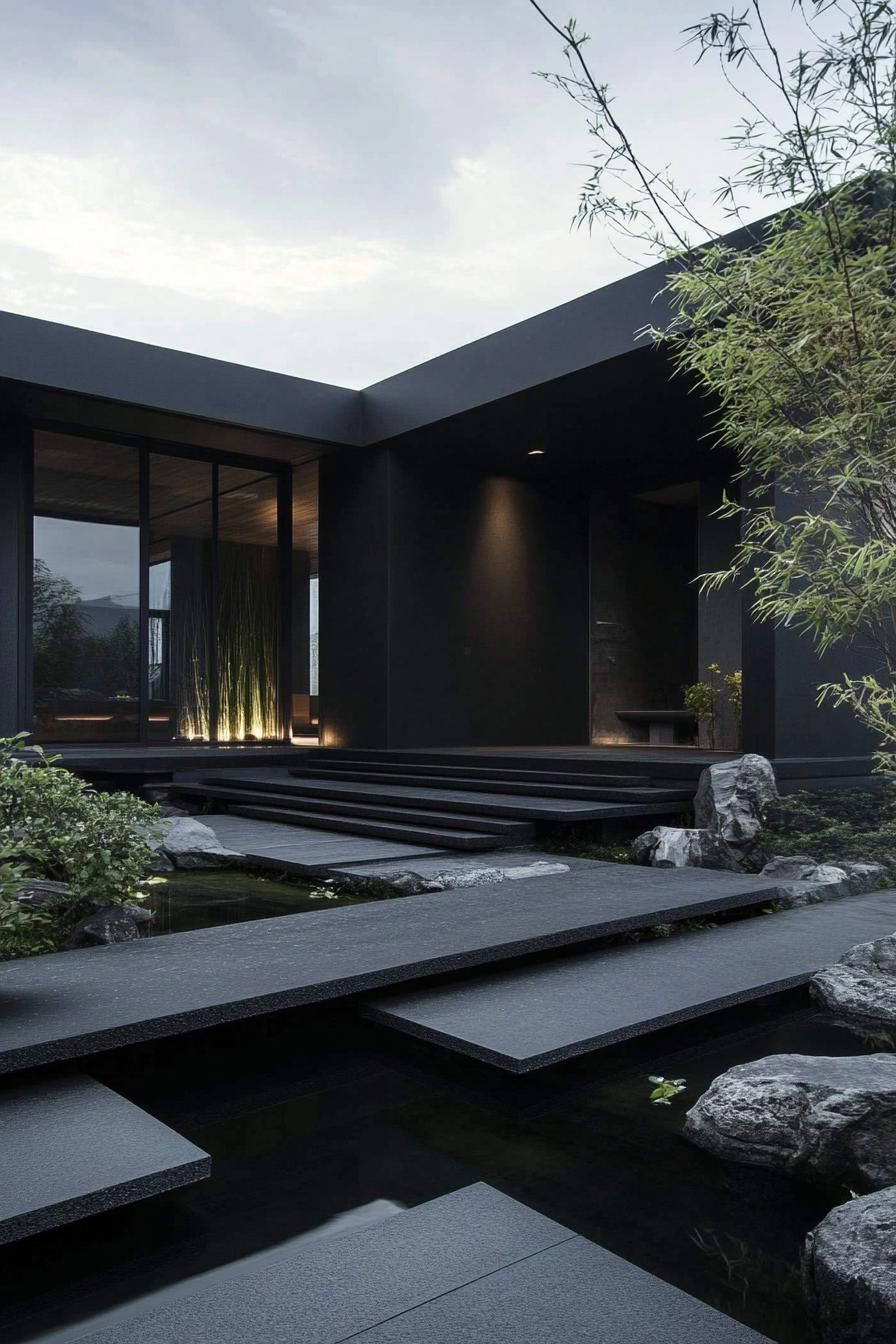 Low-Profile Homes With Wide Overhangs and Hidden Gutters - photo 3
