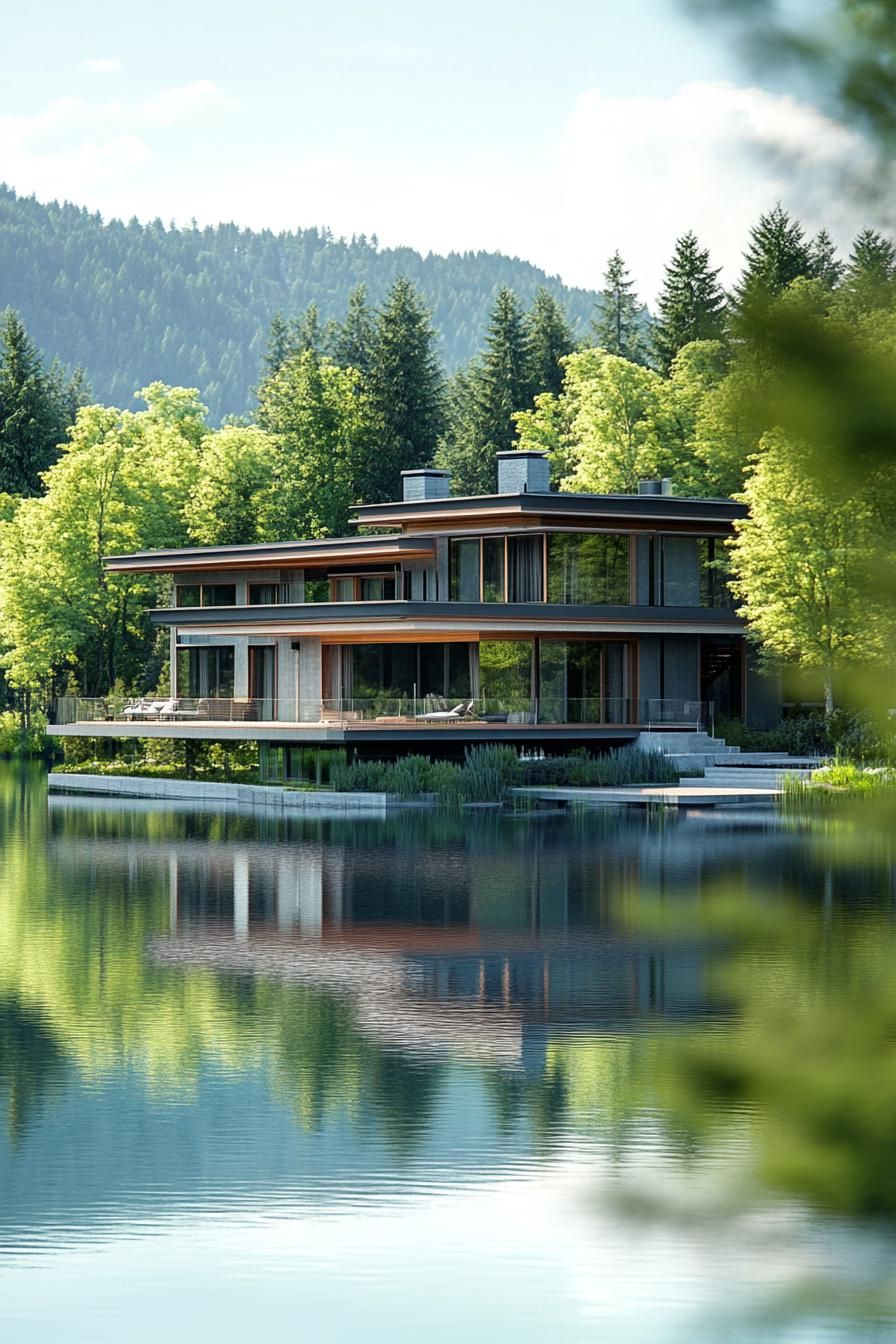Floating Home on a Quiet Secluded Lake - photo 3