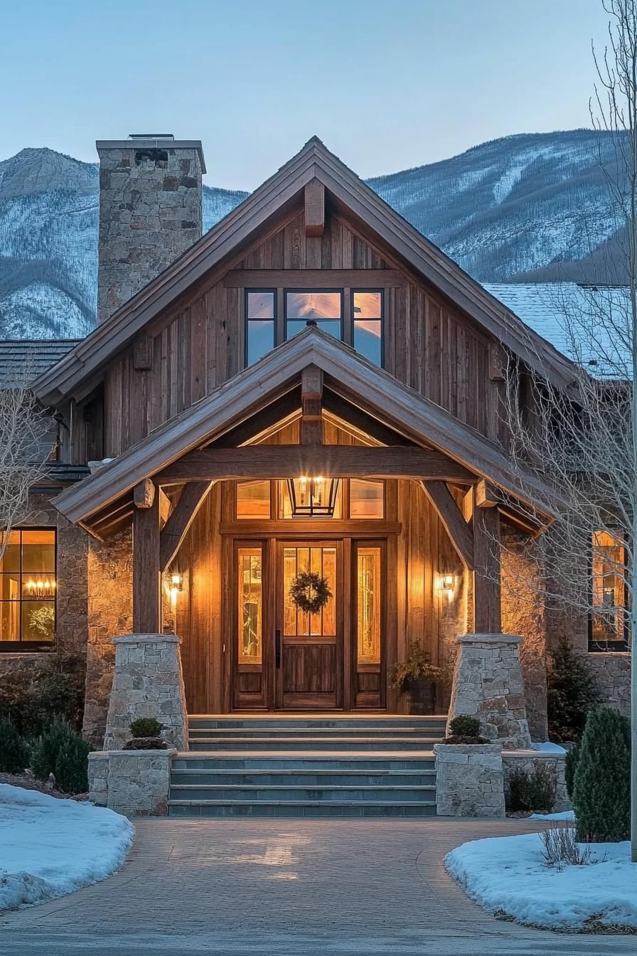 A Warm Welcome at This Alpine Lodge
