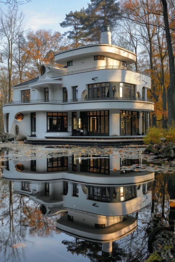 Floating Art Gallery Residence Design