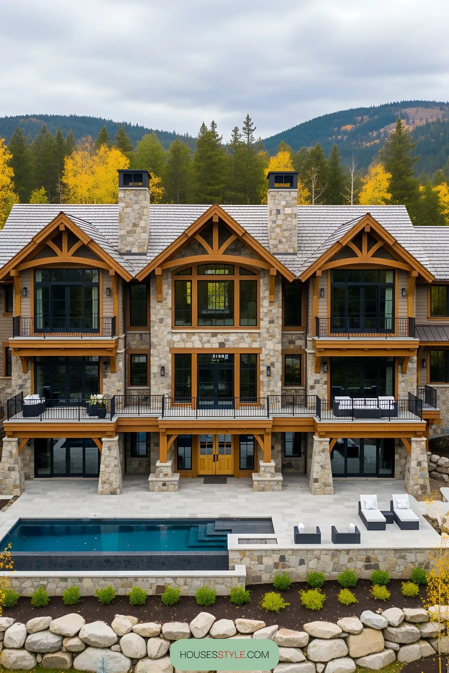 2. Forest Retreat Beneath Towering Trees