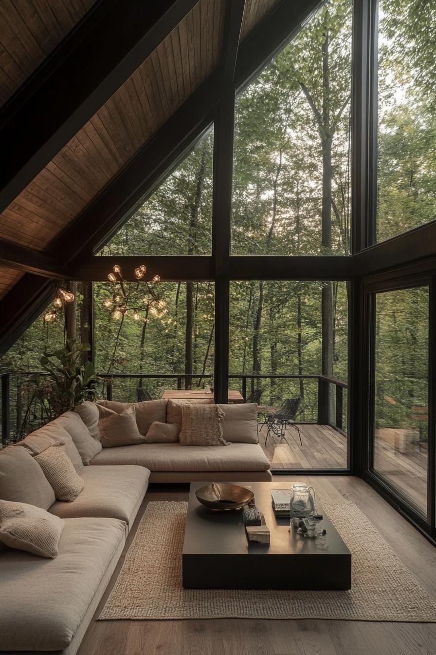 Cabin with Glass Sunroom - photo 2