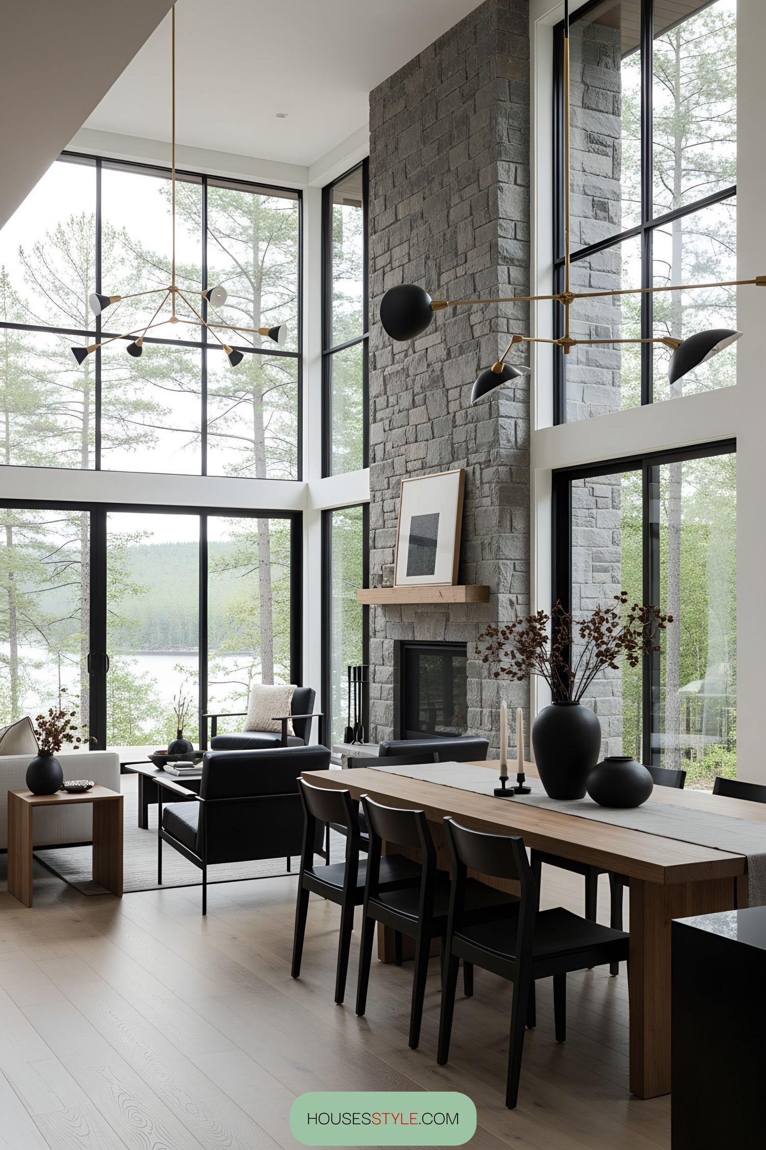 Glass-Walled Lake House Sanctuary for Dreamers