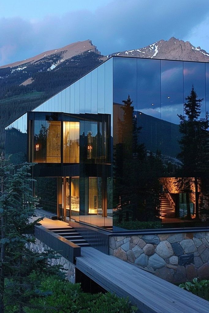 7) Exteriors Wrapped in Mirror Cladding - photo 3