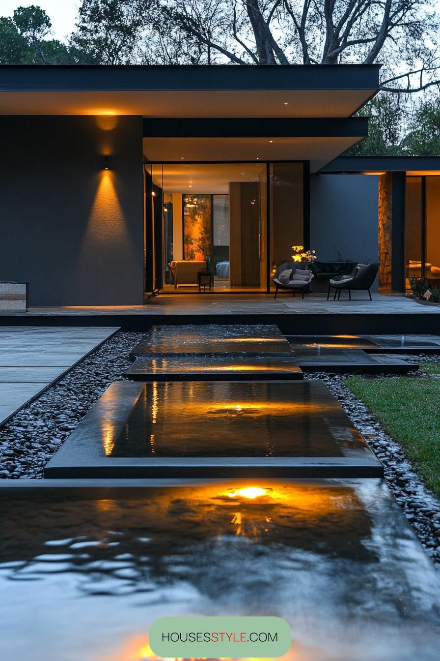 Water Features with a Contemporary Look