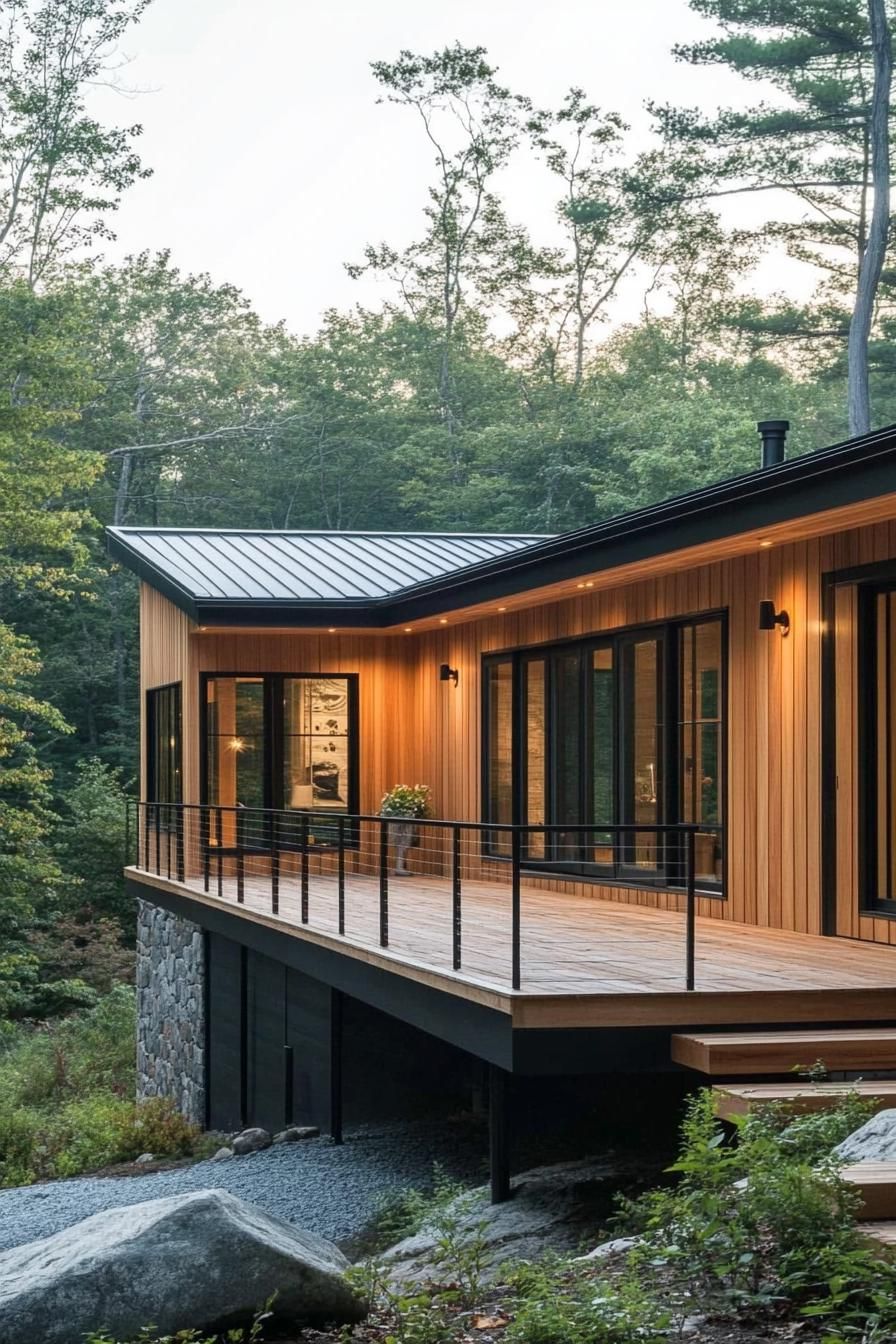 Cedar Paired With Metal Accents - photo 3