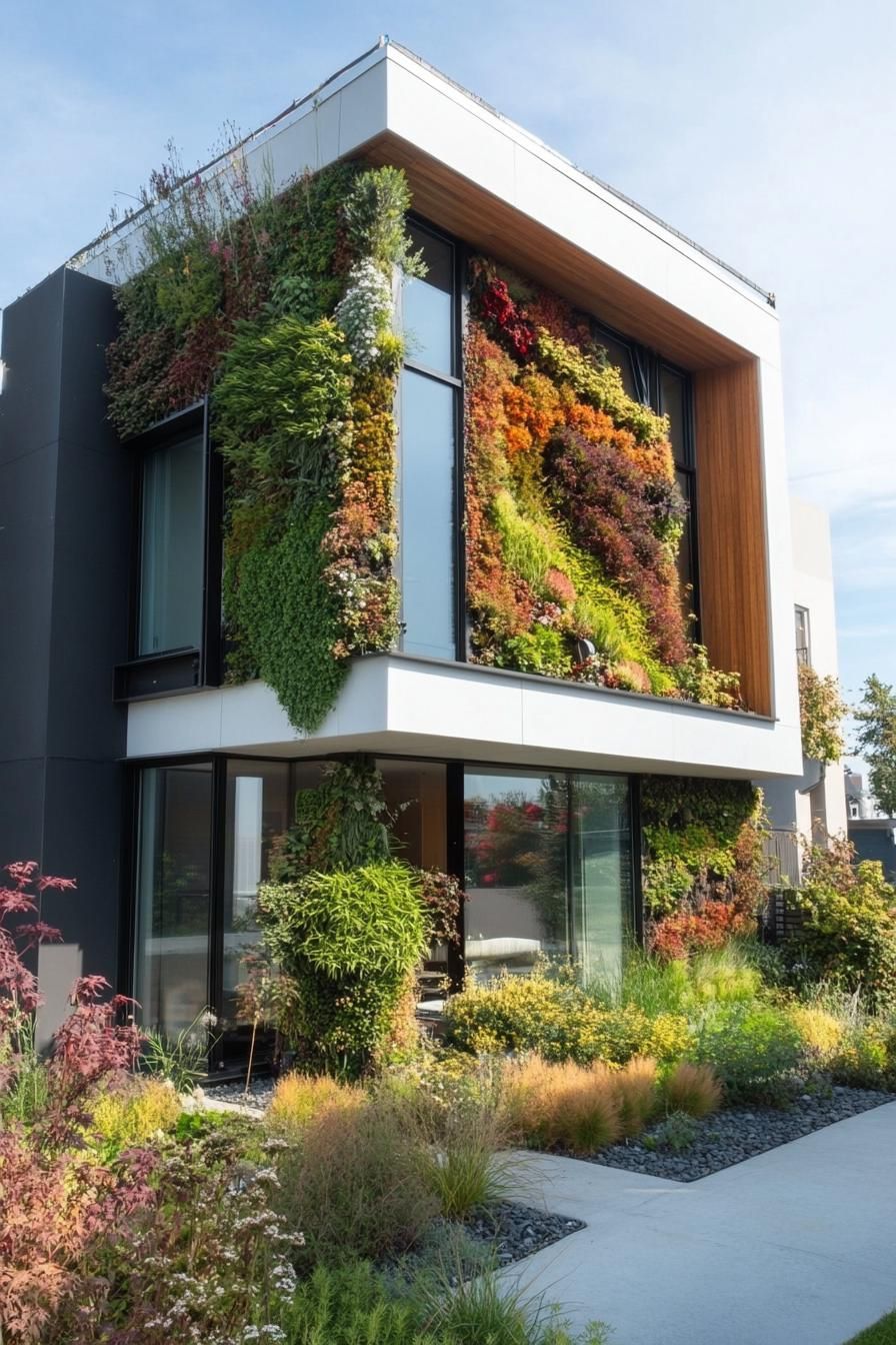 Living Wall Facades With Metallic Trim - photo 3