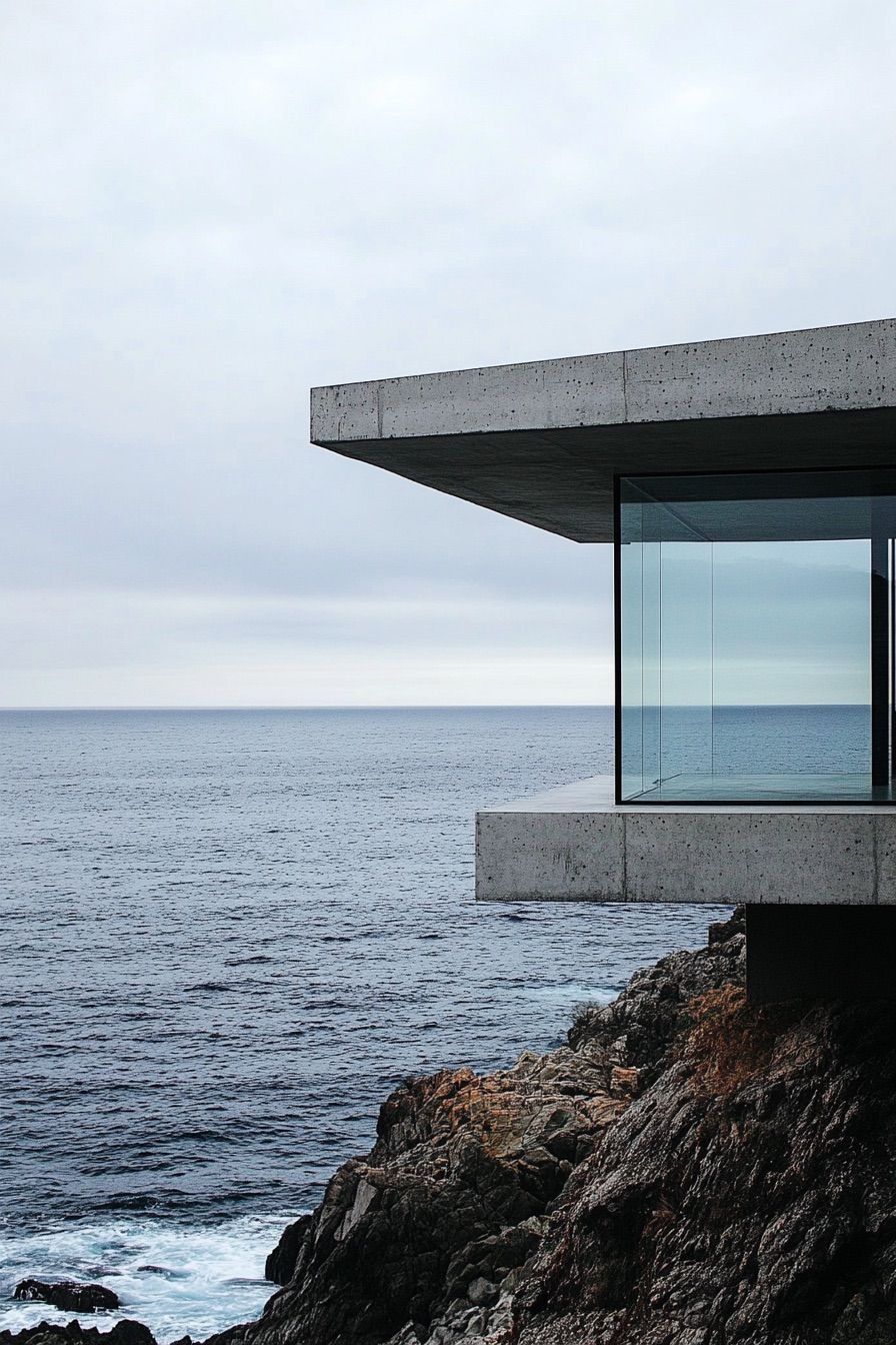 Minimalist Concrete House With Panoramic Views - photo 2