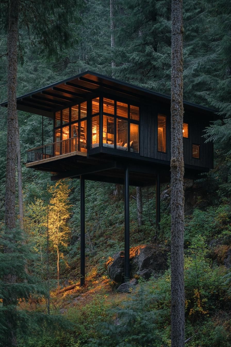 Elevated Pod Cabins on Stilts - photo 3
