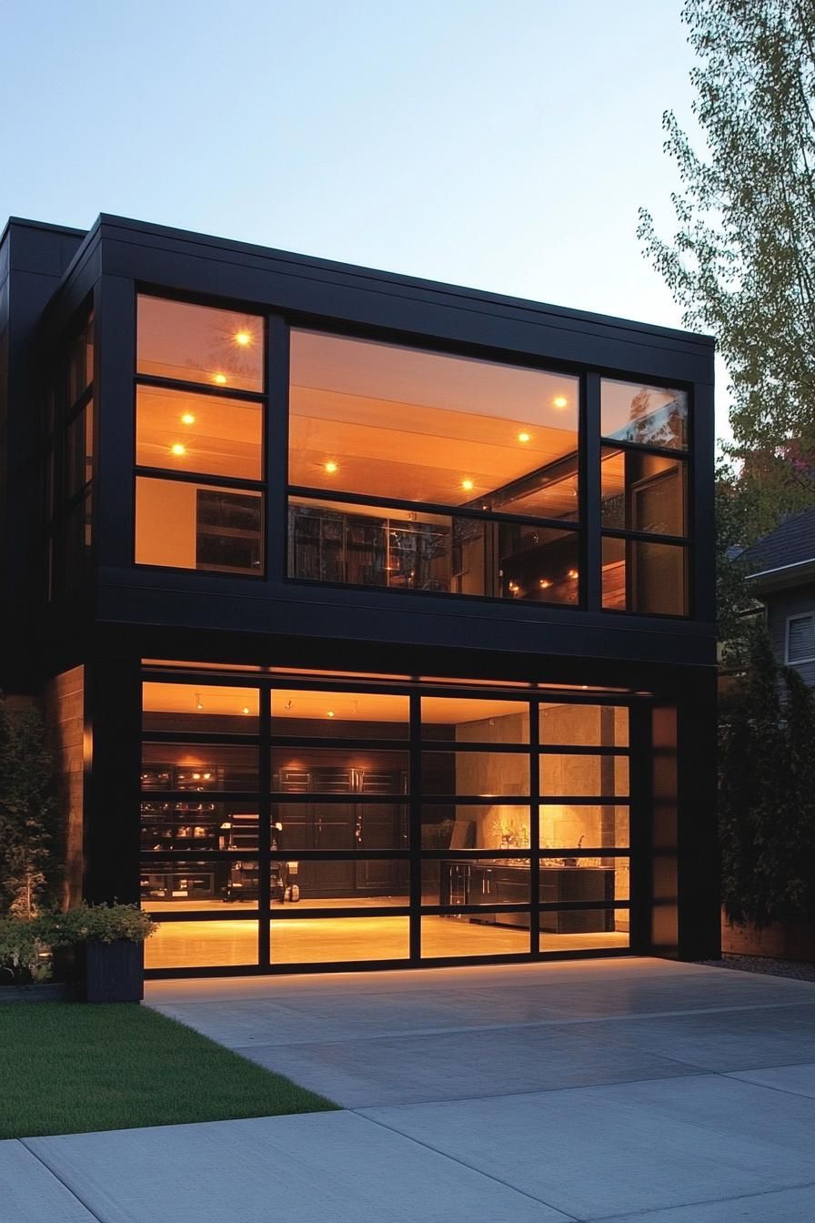 Glass Garage Door Designs - photo 2