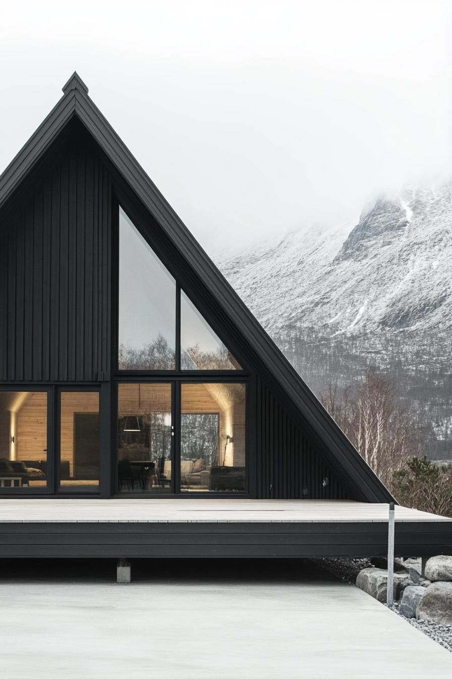 Modern A-Frame Meets Nordic Calm