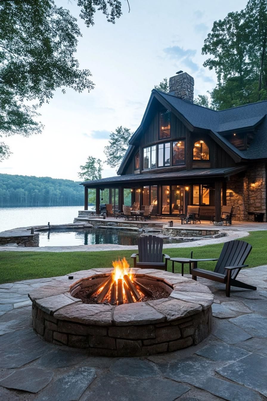 Rustic Lodges With Lakeside Fire Pits - photo 3