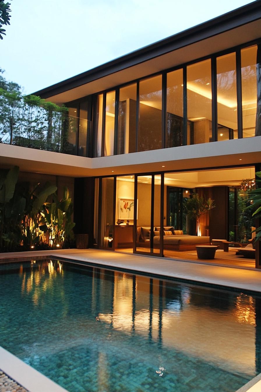 Courtyard Pool Design - photo 3