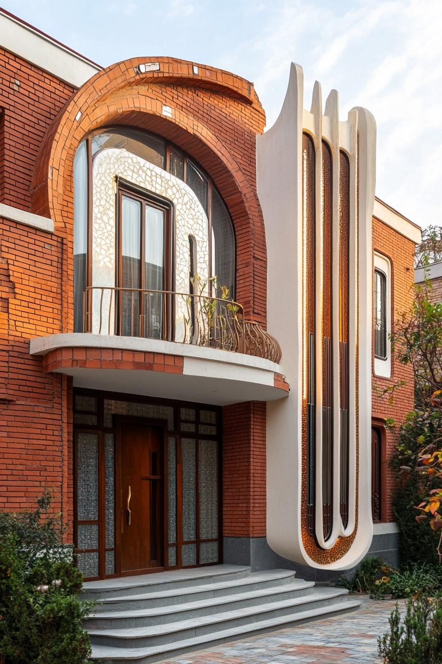 Art Deco Details On The Exterior