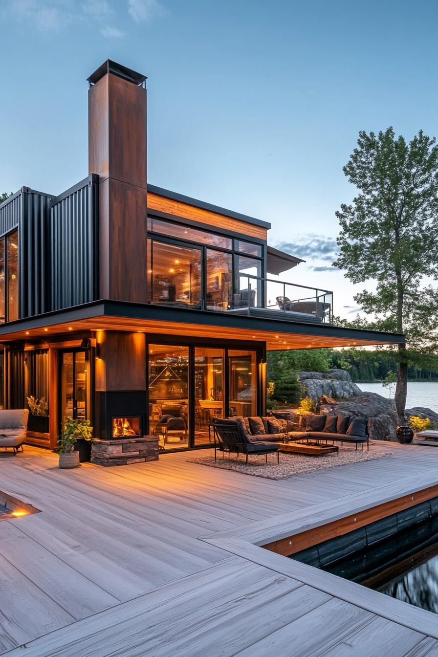 A Luxury Take On Container Living